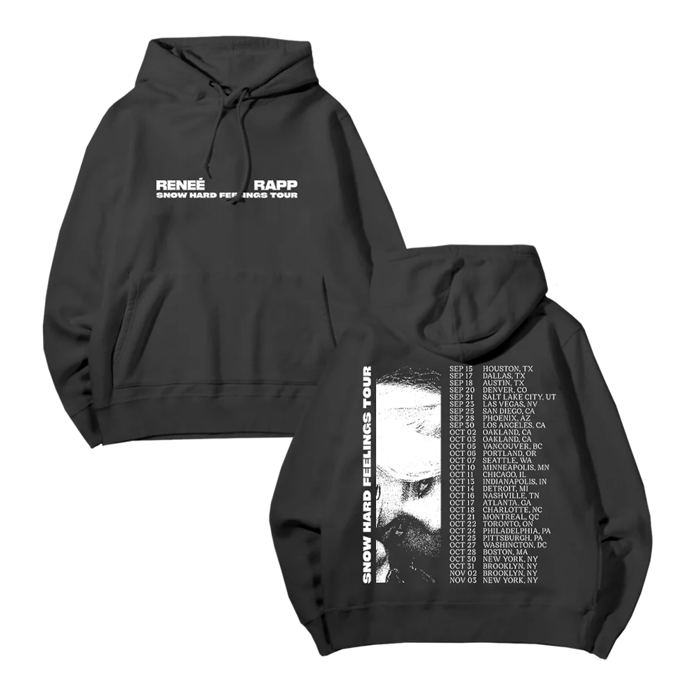 Renee Rapp Tour Merch - Tour Dates Hoodie