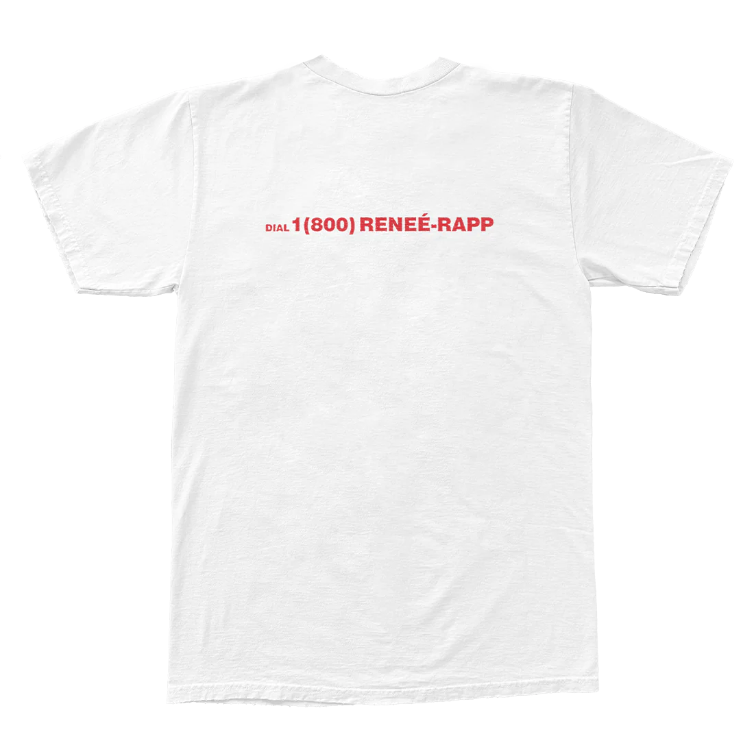 Renee Rapp Tour Merch - White T-shirt